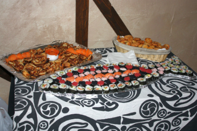 maki sushi deco buffet
