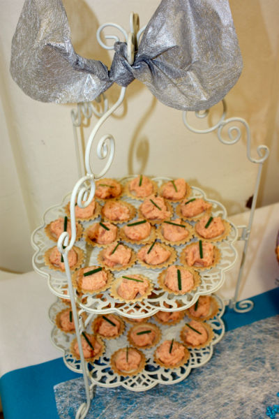 tartelette tartare de saumon